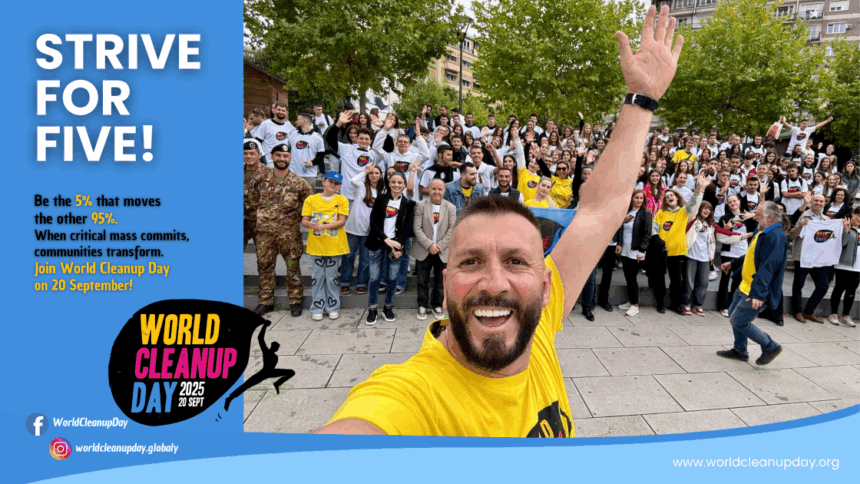 Campanha para o Dia Mundial da Limpeza é lançada