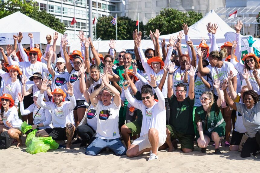 Quando comunidades se juntam em massa para um propósito compartilhado, magia acontece. Foto: Limpa Brasil.